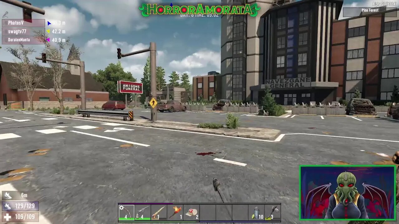 Eldritch Being Plays: 7 Days to Die - ft The Menagerie of Madness