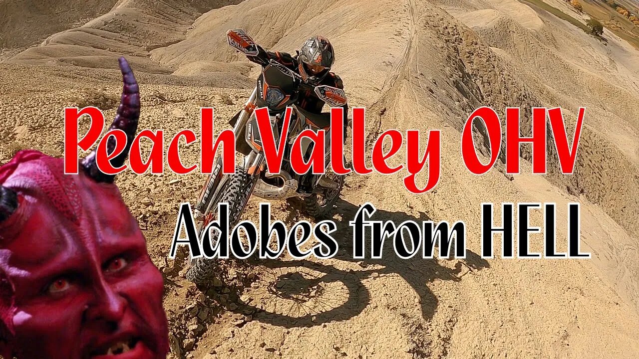 Peach Valley OHV Area - Taking it easy on the Adobes!