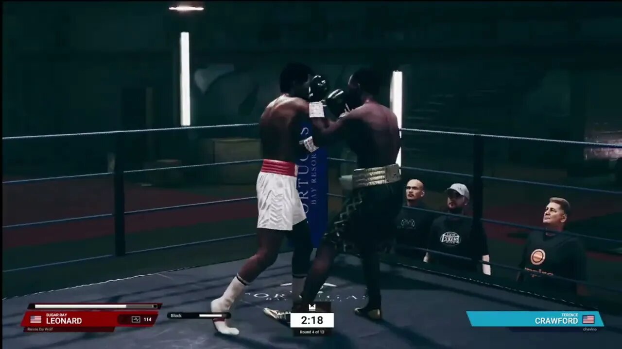 Revos Plays Undisputed: A game where the boxers chins are made of STONE!!