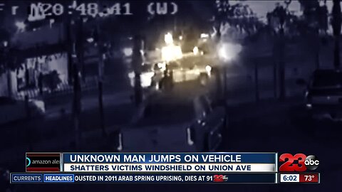 Man bashes window on Union Ave.