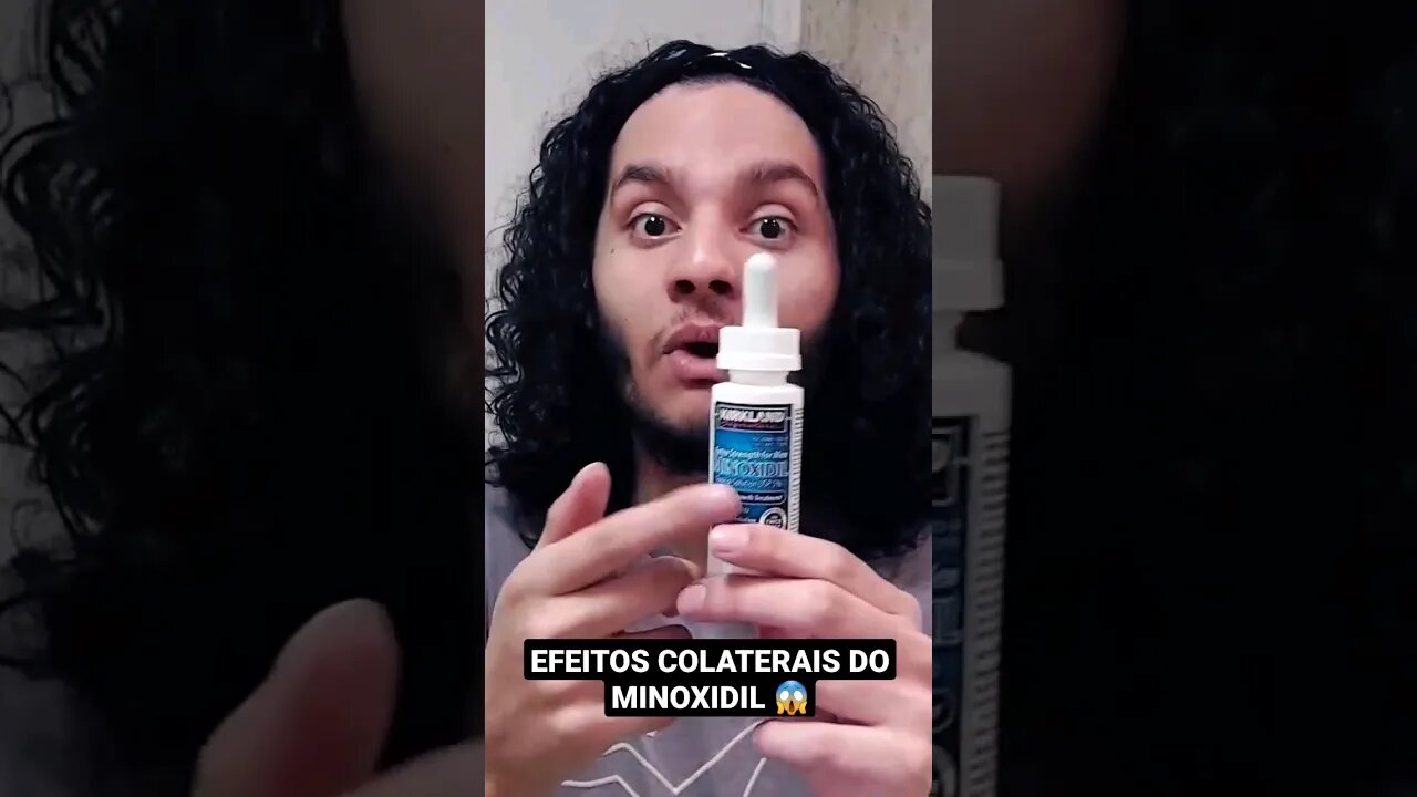 SOBRE OS EFEITOS COLATERAIS DO MINOXIDIL ☠️