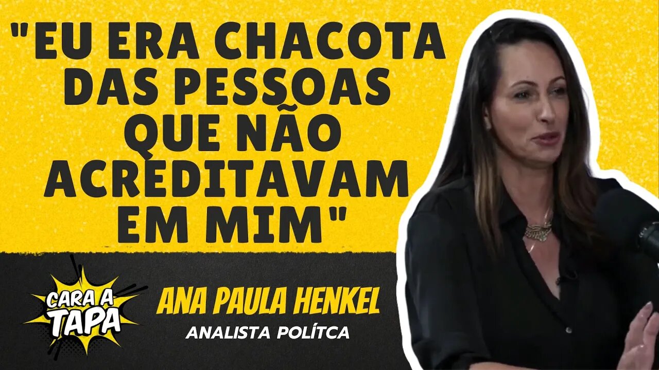 EM QUE MOMENTO ANA PAULA HENKEL NOTOU QUE ERA A HORA DE TROCAR O ESPORTE PELA POLÍTICA?