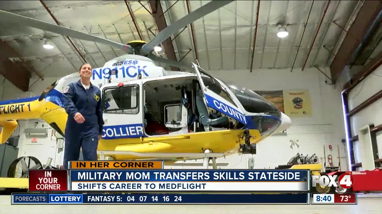 In Her Corner: From military veteran to Chief Medflight Pilot