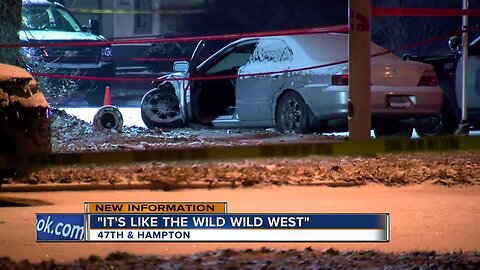 'It's like the wild, wild west:' Man dead after shootout with police