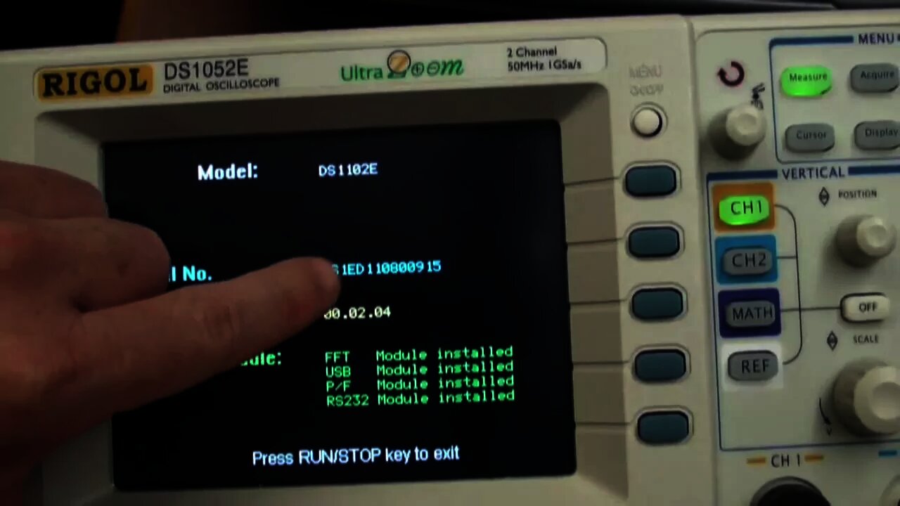 EEVblog #77 - Rigol DS1052E DS1102E Oscilloscope Hack Update