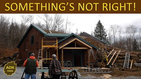 OFF GRID GREEN ROOF HOME BUILD - Something doesn't look right!