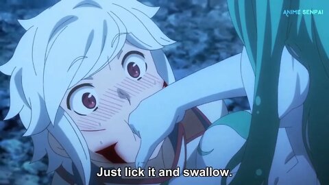 Bell hugs Marie and LICKS her Finger | Danmachi Season 4 Ep - 4