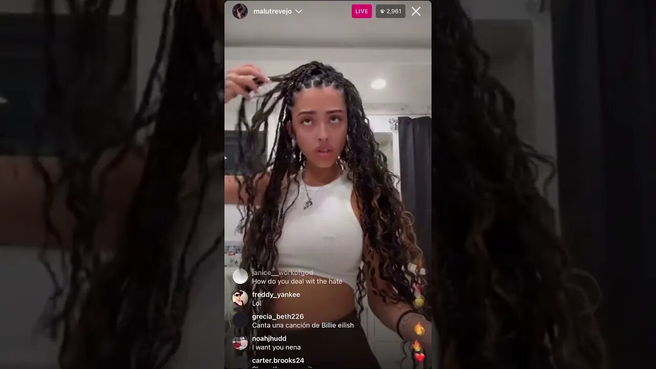 MALU TREVEJO IG LIVE: Late Night With Malu 👀(06•01•23)