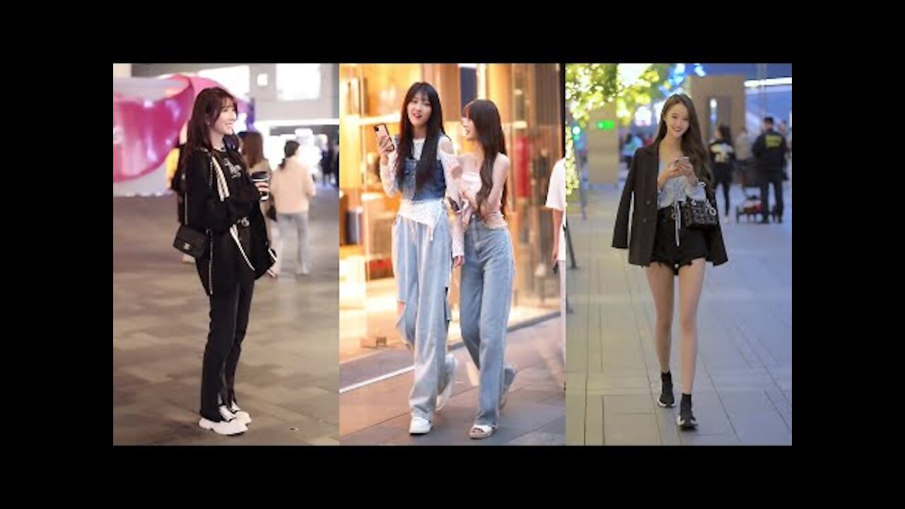 Chinese Girls Street Fashion ~ Viable Fashionable