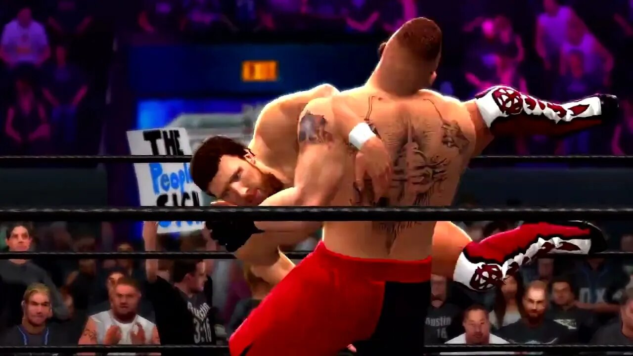 WWE 2K14 Gameplay Brock Lesnar vs Daniel Bryan