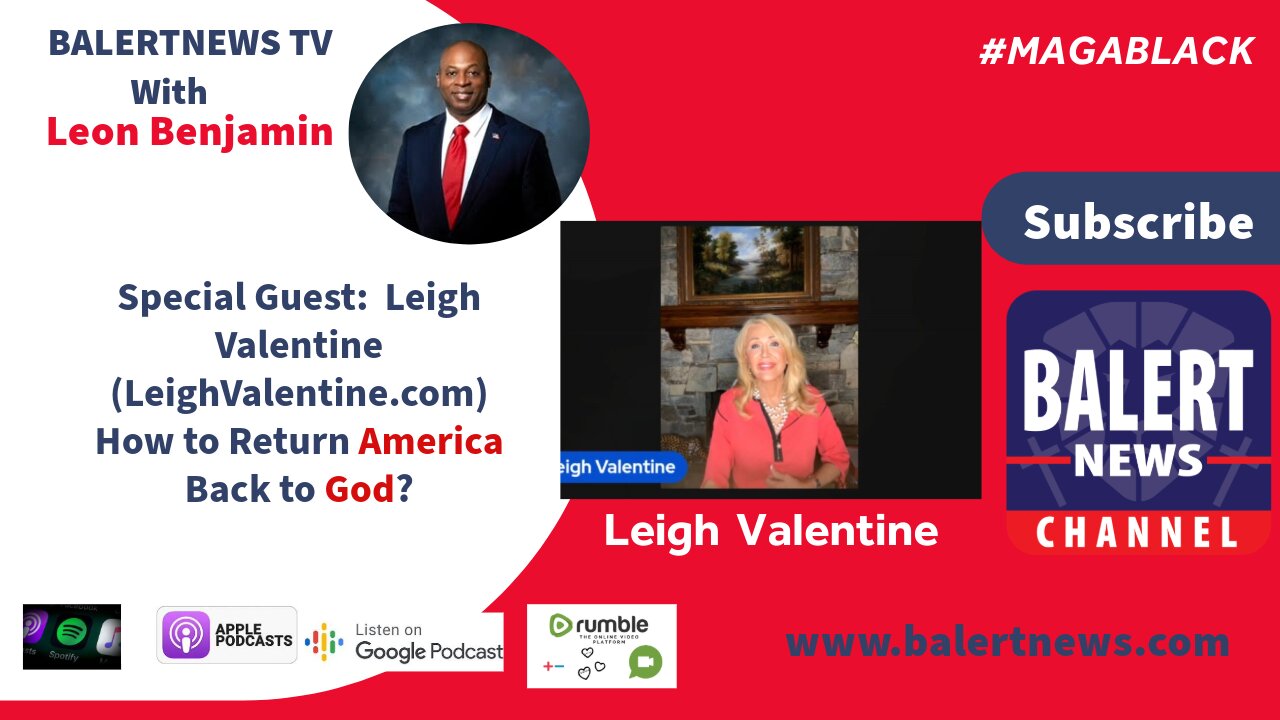 BALERTNEWS - Leigh Valentine - How to Return America Back to God?