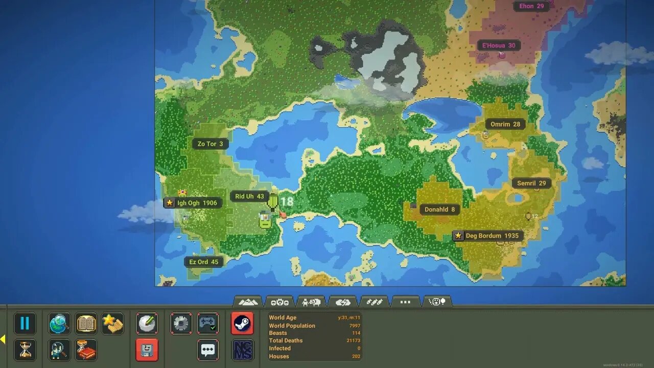 I Sent MASSIVE Nations To WAR With No Respawns Worldbox