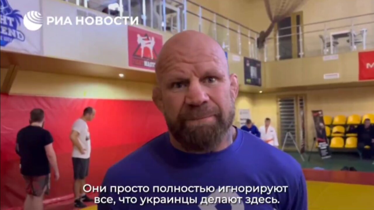 US martial artist Jeff Monson: For 8 years nobody cared about suffering of the people of Donbass