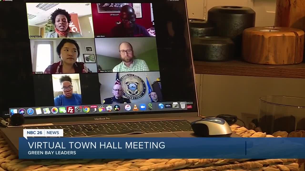 Green Bay leaders hold a Virtual Town Hall to discuss privilege, racism and changes