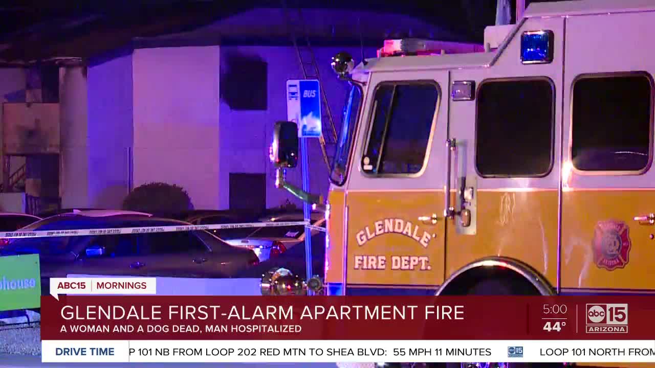 Woman killed in Glendale apartment fire