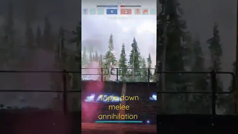 Triple down melee annihilation