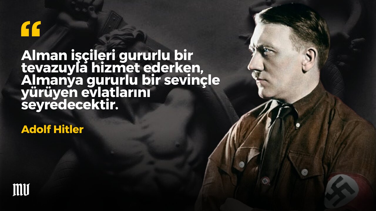 Adolf Hitler | Bir Milletin Üretim Gücü İşçiler