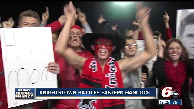Knightstown battles Eastern Hancock Friday night