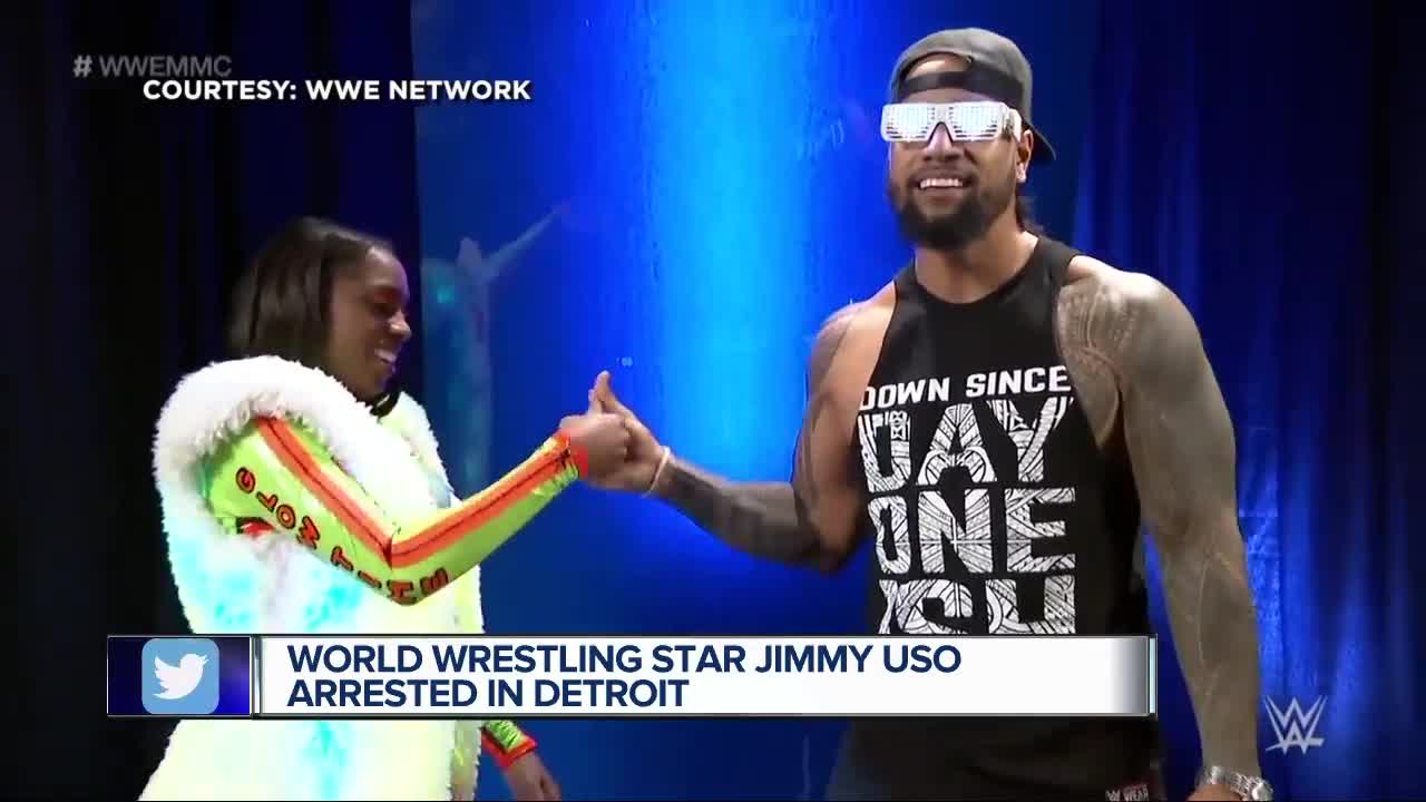 World Wrestling star Jimmy Uso arrested in Detroit