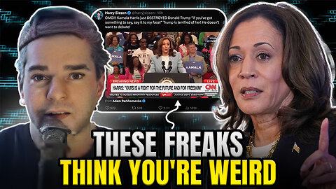 WHAT A JOKE!! Kamala Harris thinks conservatives are "weird"