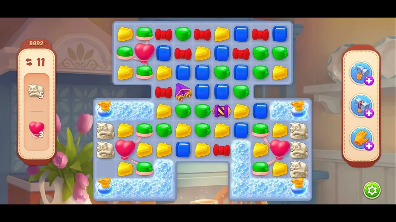 Playrix Homescapes Gameplay Walkthrough Level 8992