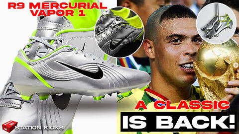 NIKE WILL RELEASE THE R9 MERCURIAL VAPOR 1, A CLASSIC IS BACK!