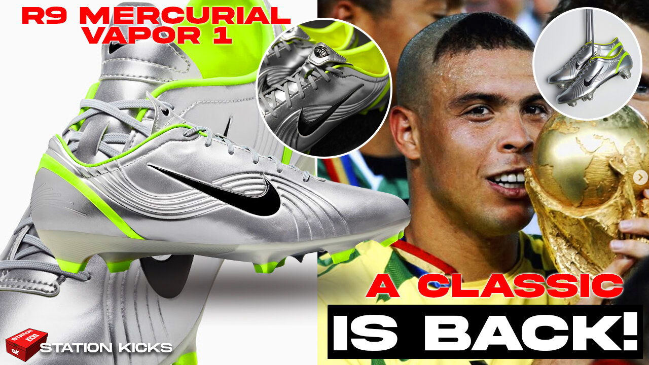 NIKE WILL RELEASE THE R9 MERCURIAL VAPOR 1, A CLASSIC IS BACK!