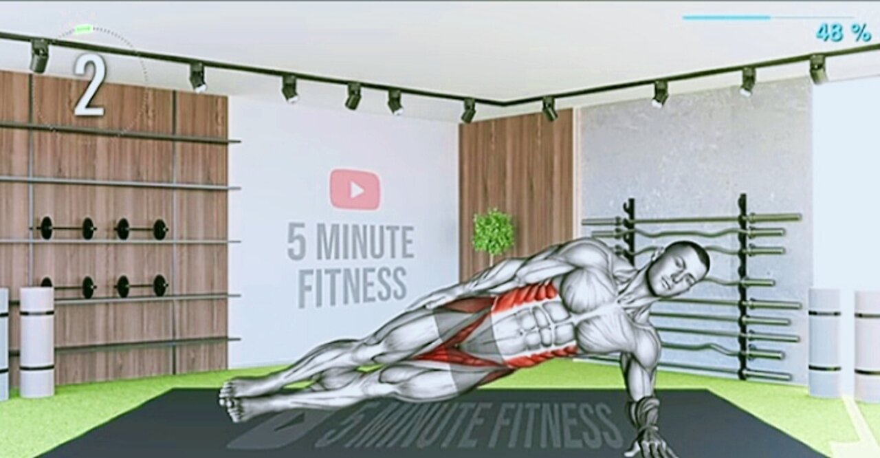 5 minutes de planches deferentec pour obtenir 6 pack abs