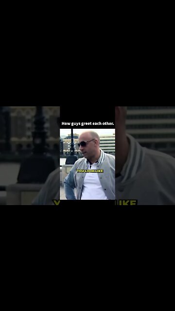 Only way real friends greet each other.