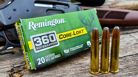 360 BuckHammer - Remington's Newest Cartridge!!!