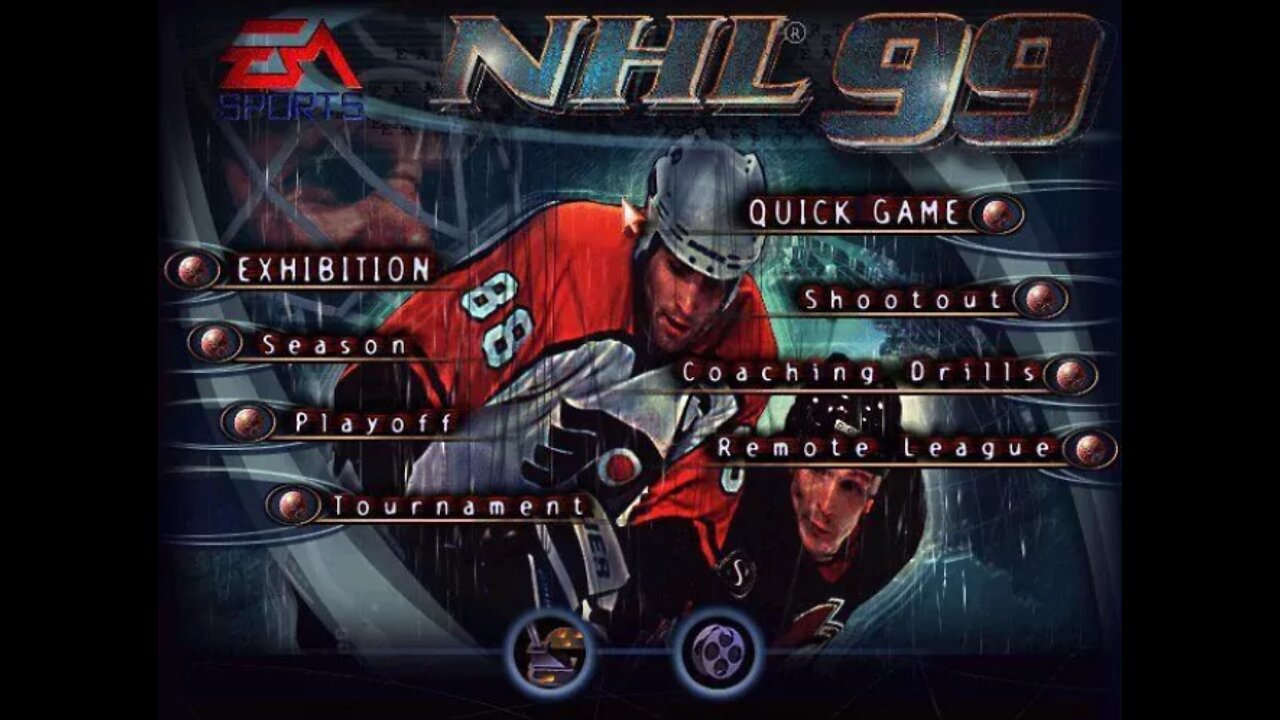 Keď si Teemu urobí z obrancov Detroitu dopravné kužele EA Sports NHL 99