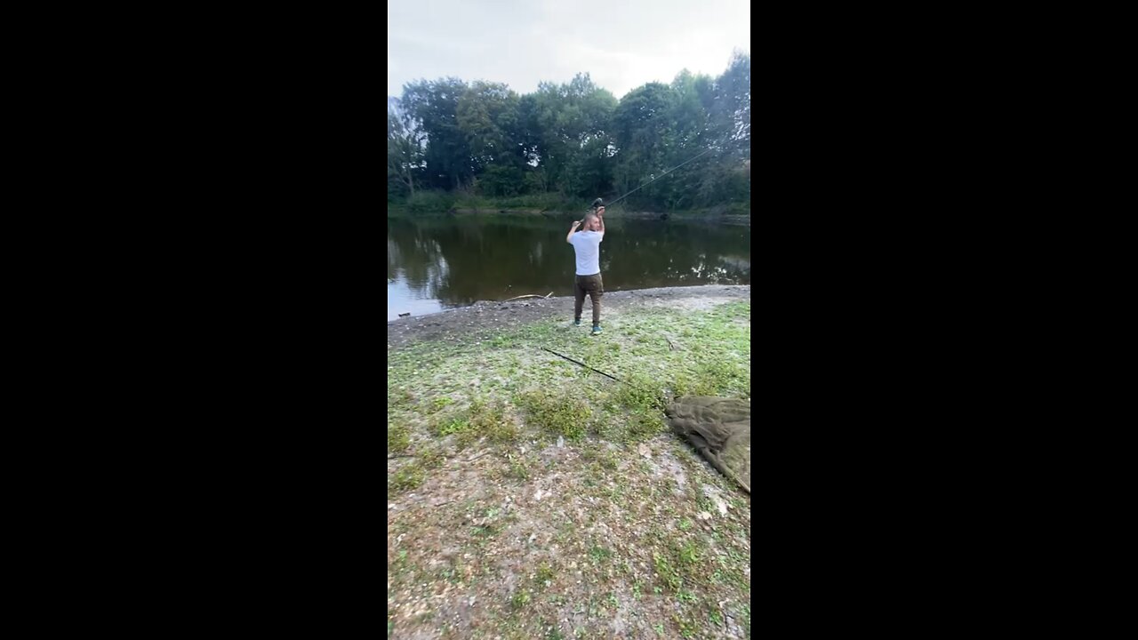 Practicing my casting