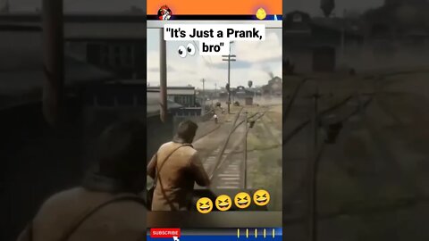 It's Just a Prank, Bro😆👀🔥RDR2 MEME