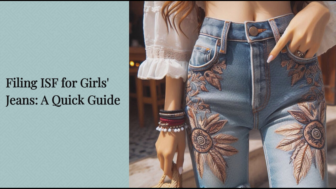 Demystifying ISF Filings for Girls' Jeans: Everything You Need to Know!