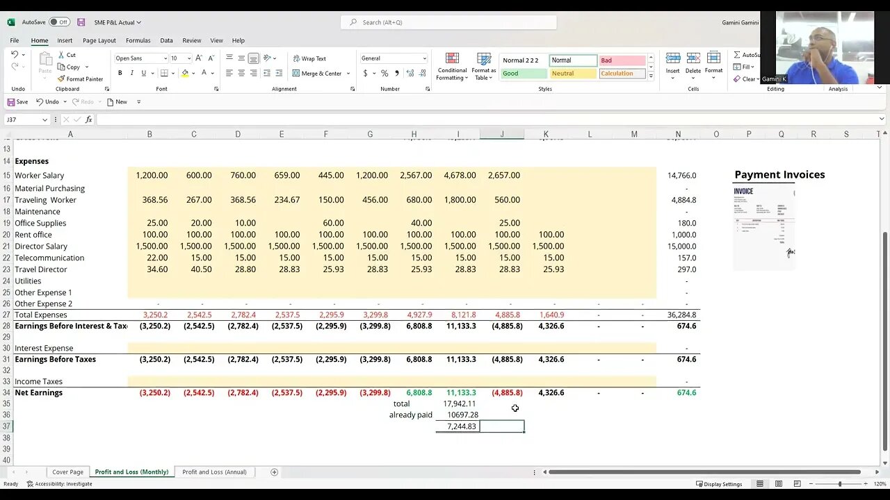 Simple accounting for small medium business