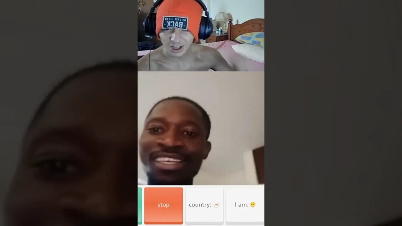 he call him WHITE so he said that.. 😳🤣 #shorts