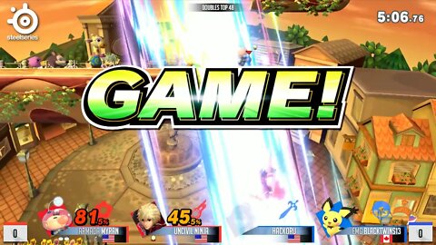 Myran & Uncivil ninja vs. Hackoru & Blacktwins13 - Doubles Top 48 - Frostbite 2019