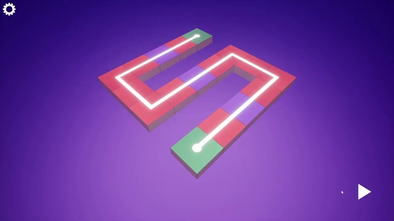 Surprisingly Tricky Minimalist Line Puzzle | OxU #indiegames