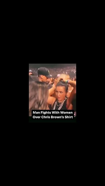 Man Fight With Woman over Chris Brown Worn Shirt