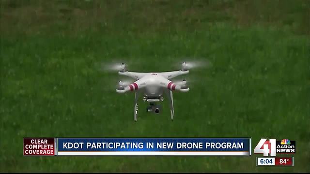 KDOT participating in new drone program