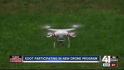 KDOT participating in new drone program