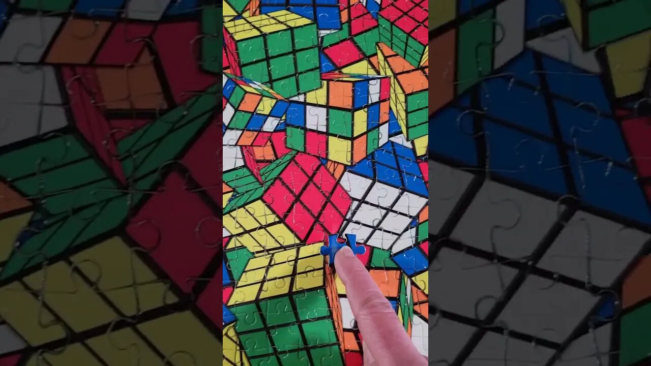 The Ultimate Challenge! #puzzle #shorts #jigsawpuzzles #rubikscube #challenge