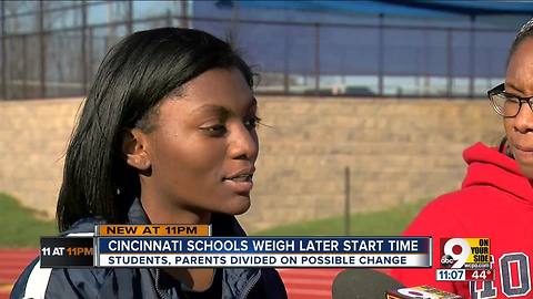 CPS students, parents debate later start time