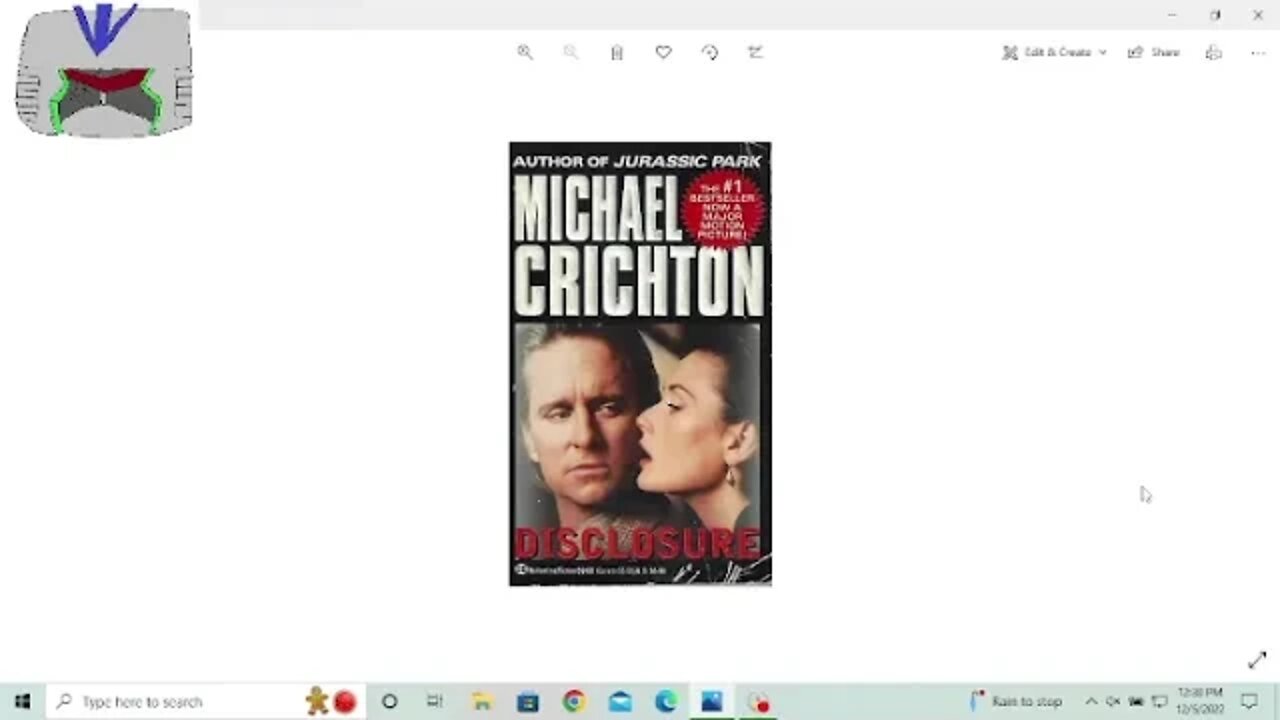 Disclosure by Michael Crichton part 7