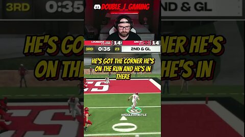 Someone check on Chester after this in NCAA FOOTBALL 14!!!