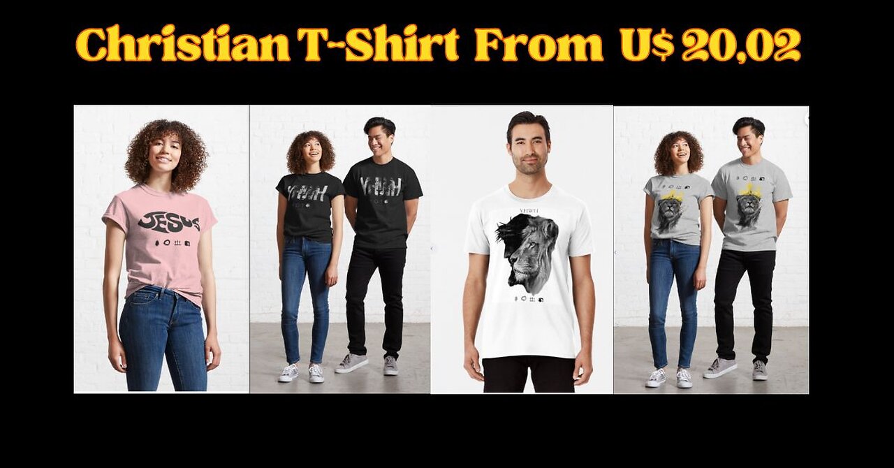 Christian T-Shirts - Various models of Shirts