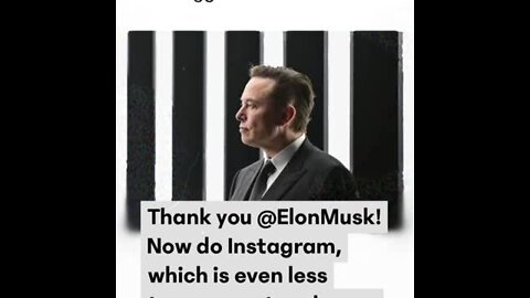 Thank you Elon Musk!