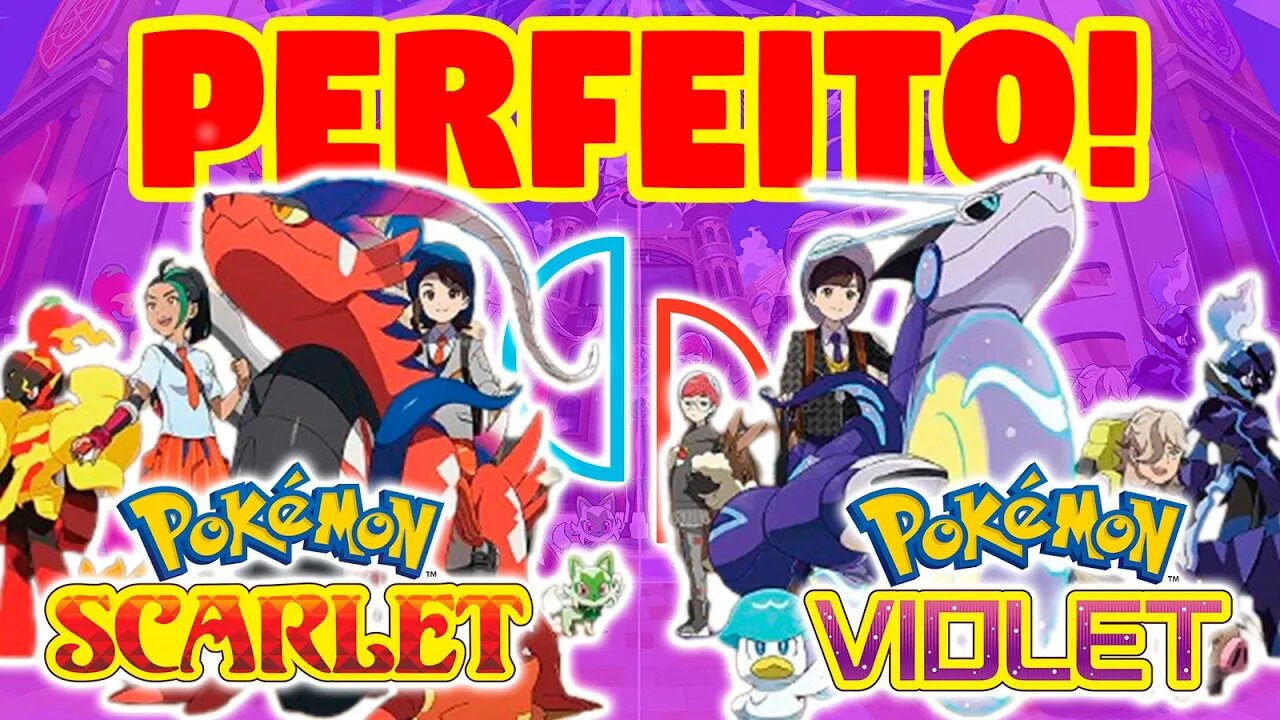 YUZU: POKÉMON SCARLET E VIOLET agora está PERFEITO!