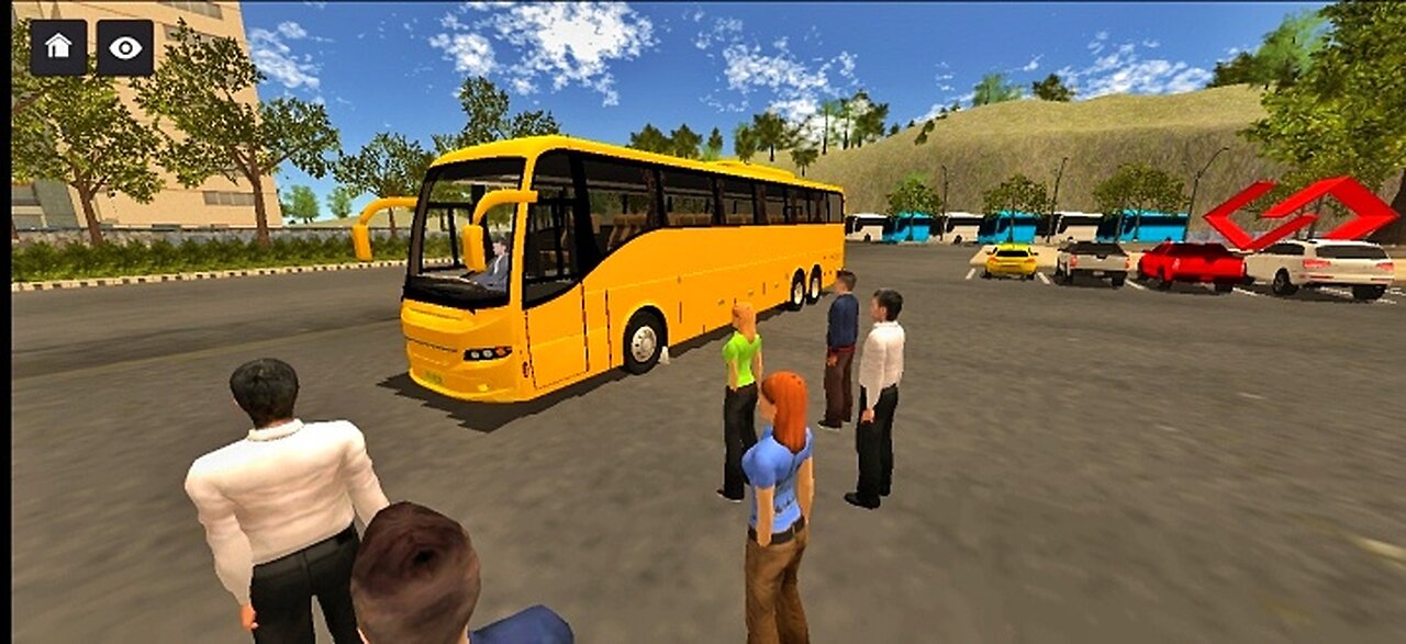 Indian vehicle bus simulator 3D game | bus simulator driving game | bus simulator 3D game #trending