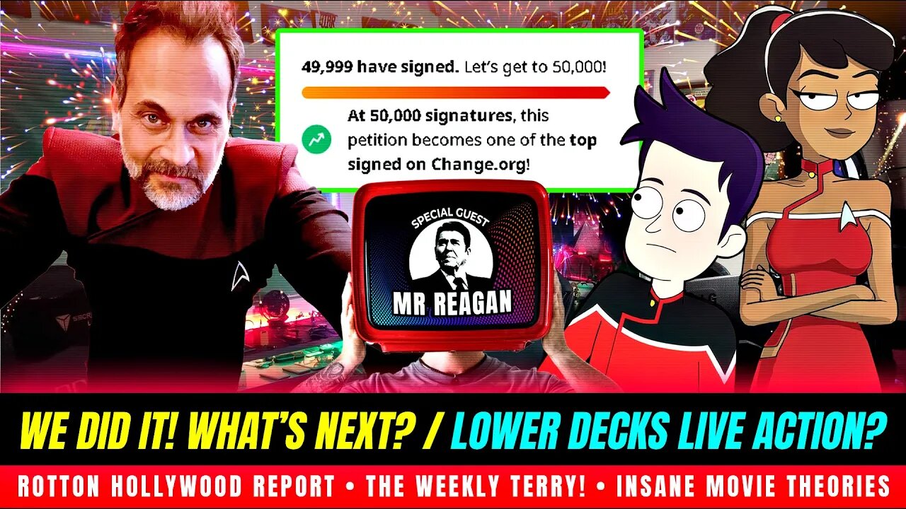 Star Trek Legacy Petition is Most Signed Ever! SNW / Lower Decks Time Travel? | Unleashed #92